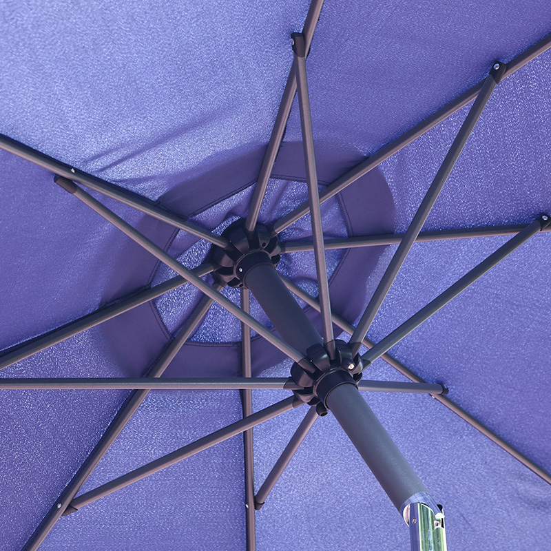 2.7m Steel&Alum. Market Umbrella With Crank &Tilt 2.7m Steel&Alum. Market Umbrella With Crank &Tilt