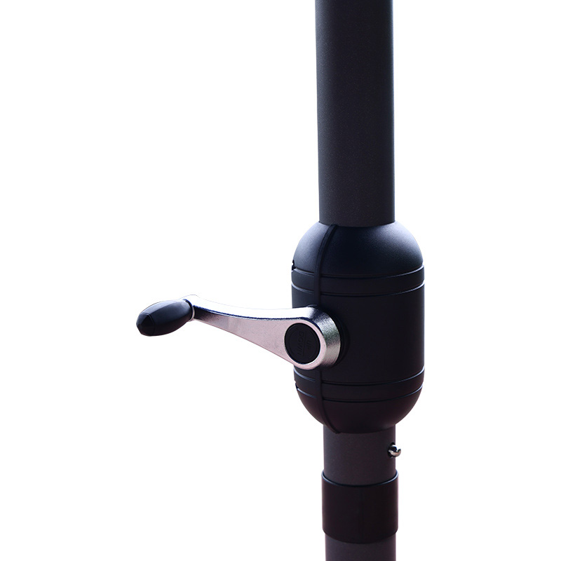 2.7m Steel&Alum. Market Umbrella With Crank &Tilt 2.7m Steel&Alum. Market Umbrella With Crank &Tilt