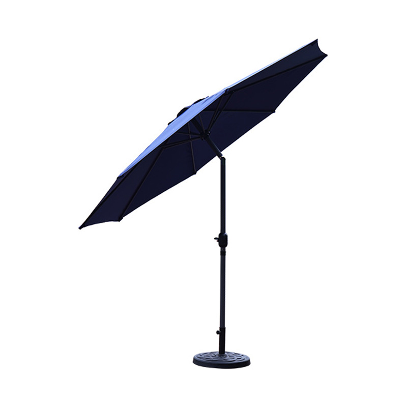 2.7m Steel&Alum. Market Umbrella With Crank &Tilt 2.7m Steel&Alum. Market Umbrella With Crank &Tilt