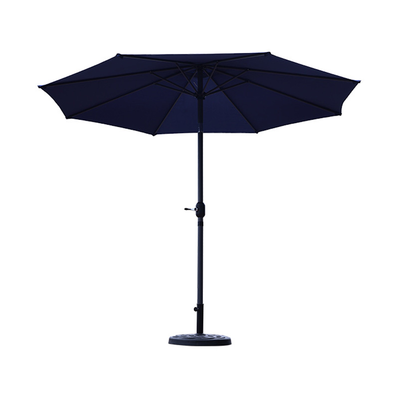 2.7m Steel&Alum. Market Umbrella With Crank &Tilt 2.7m Steel&Alum. Market Umbrella With Crank &Tilt