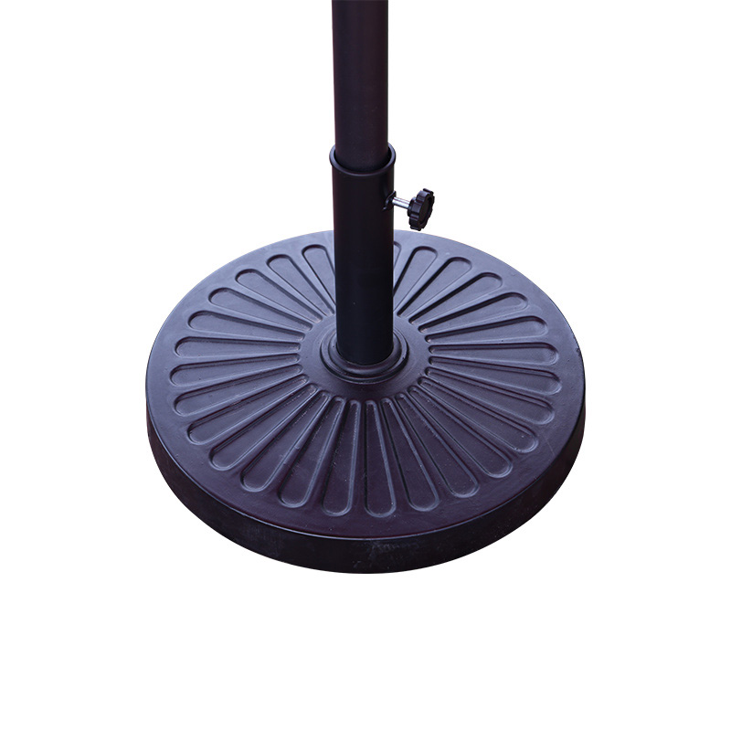 15ft  Outdoor Double-Sided Rectangle Market Umbrella with Stand