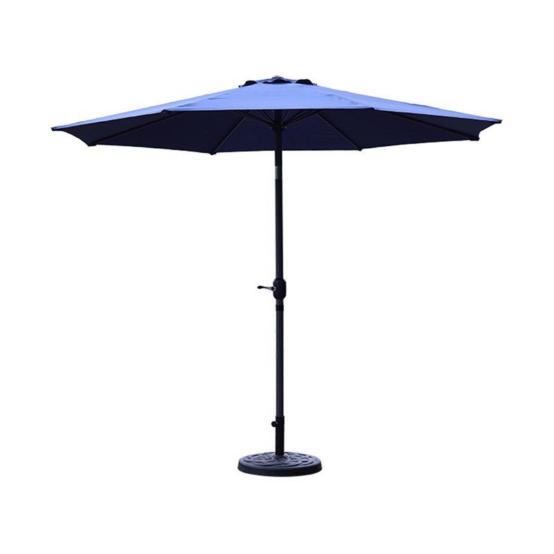 2.7m Steel&Alum. Market Umbrella With Crank &Tilt