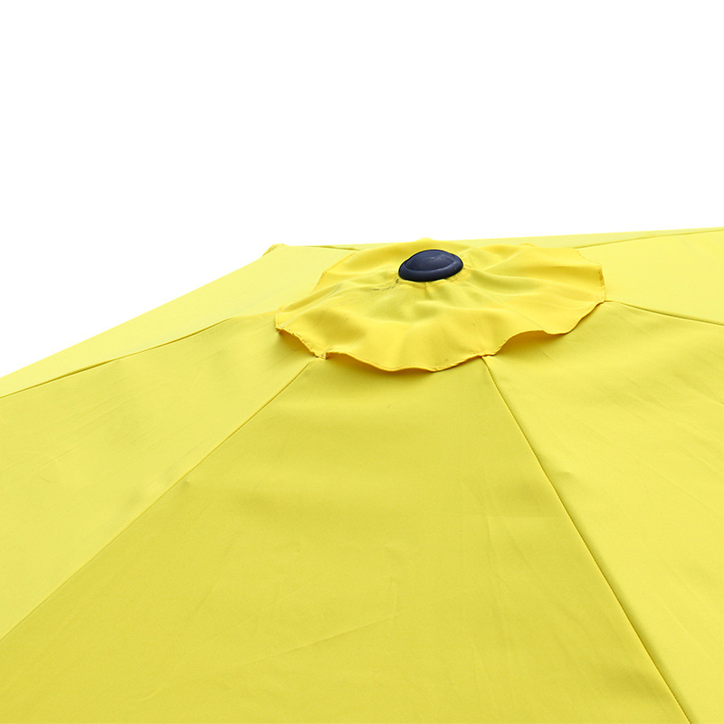 Aluminum Market Umbrella With Crank, With Auto Tilt.