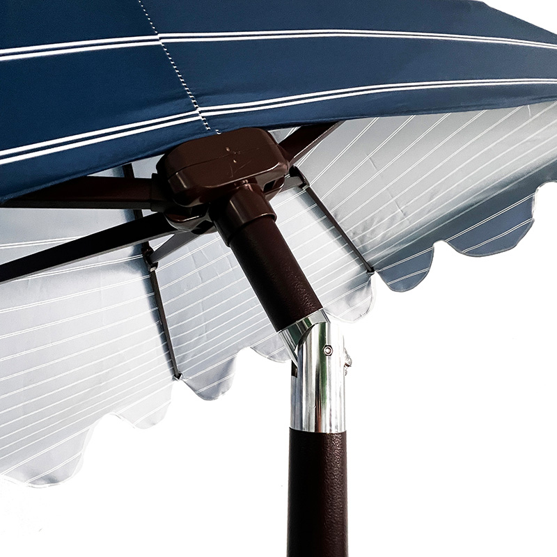 2.7m Half Round Umbrella With Crank And Tilt 2.7m Half Round Umbrella With Crank And Tilt