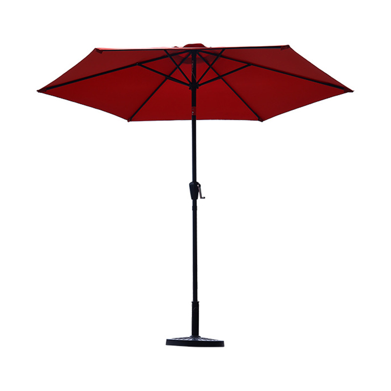 2.7m Steel&Alum. Market Umbrella With Crank &Tilt 2.7m Steel&Alum. Market Umbrella With Crank &Tilt
