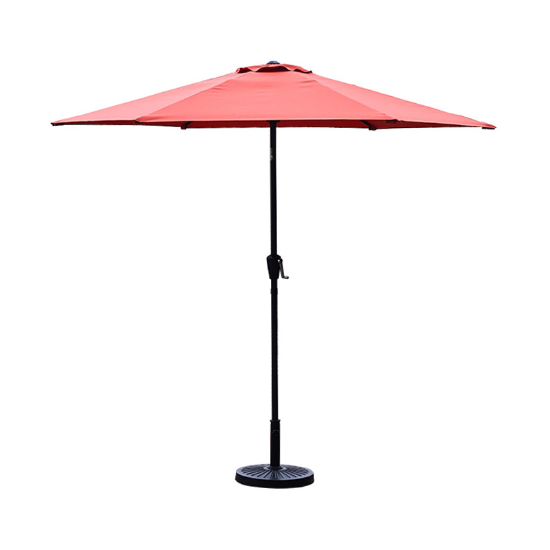 2.7m Steel&Alum. Market Umbrella With Crank &Tilt 2.7m Steel&Alum. Market Umbrella With Crank &Tilt