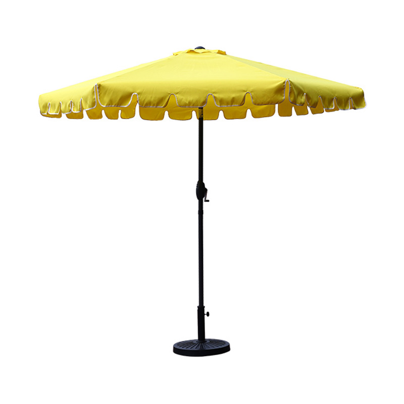Aluminum Market Umbrella With Crank, With Auto Tilt.