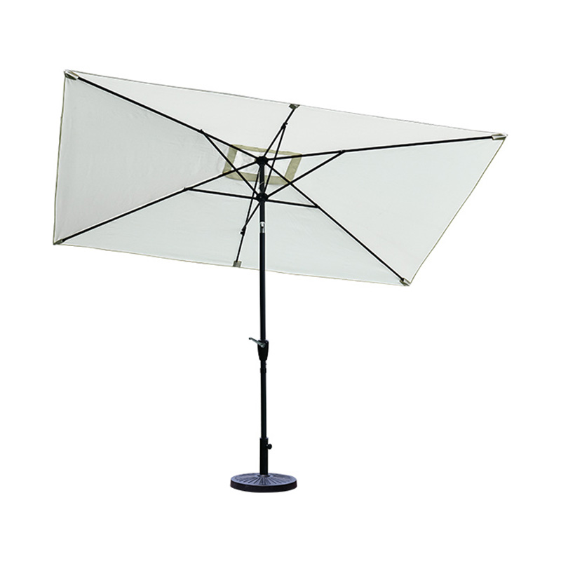 Steel Market Umbrella With Crank Steel Market Umbrella With Crank