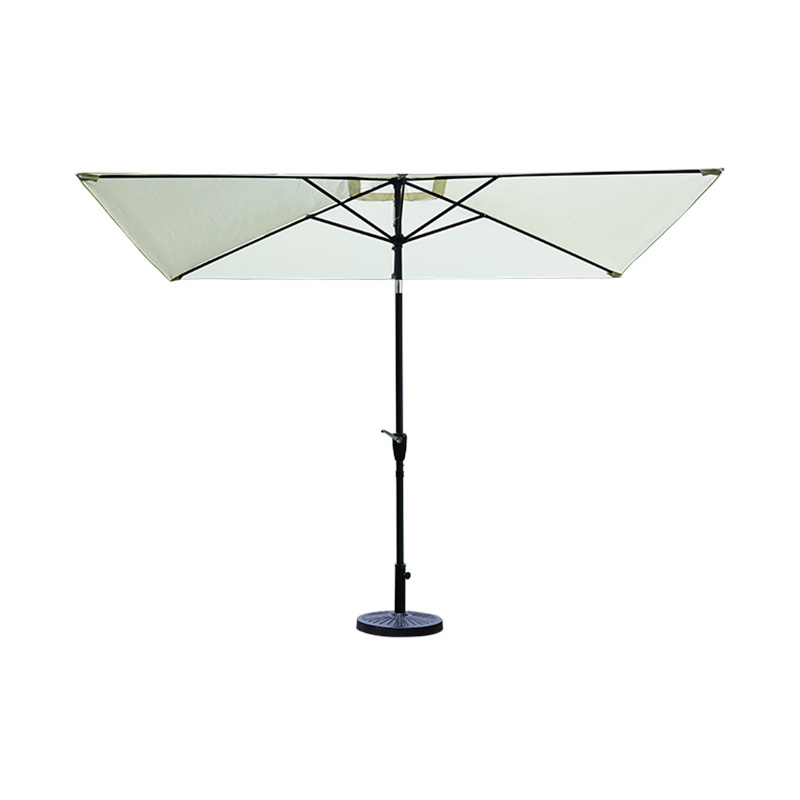 Steel Market Umbrella With Crank