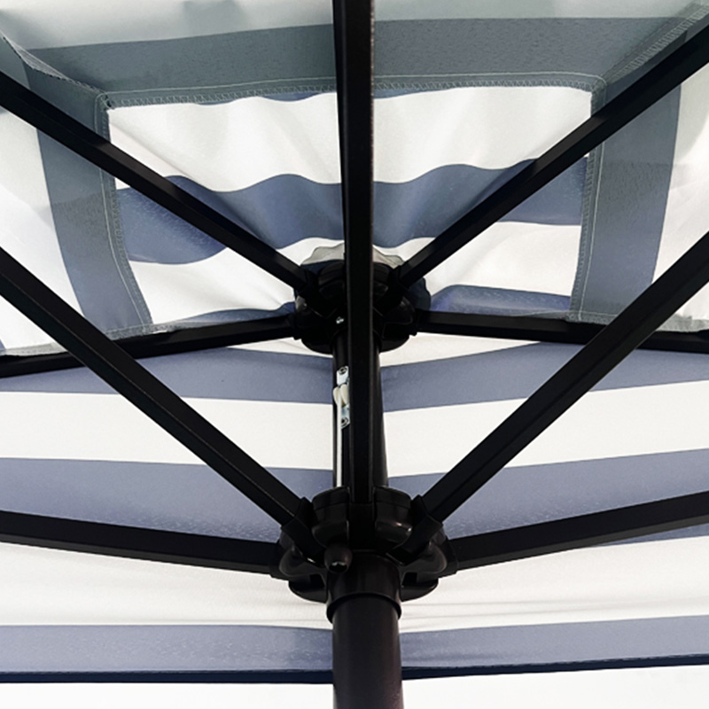 Rectangular Half Umbrella With Crank, Without Tilt Rectangular Half Umbrella With Crank, Without Tilt