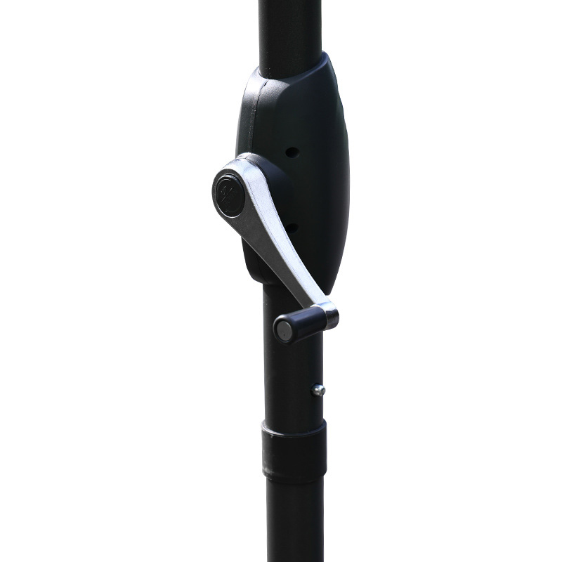 2.7m Half Round Umbrella With Crank And Tilt 2.7m Half Round Umbrella With Crank And Tilt