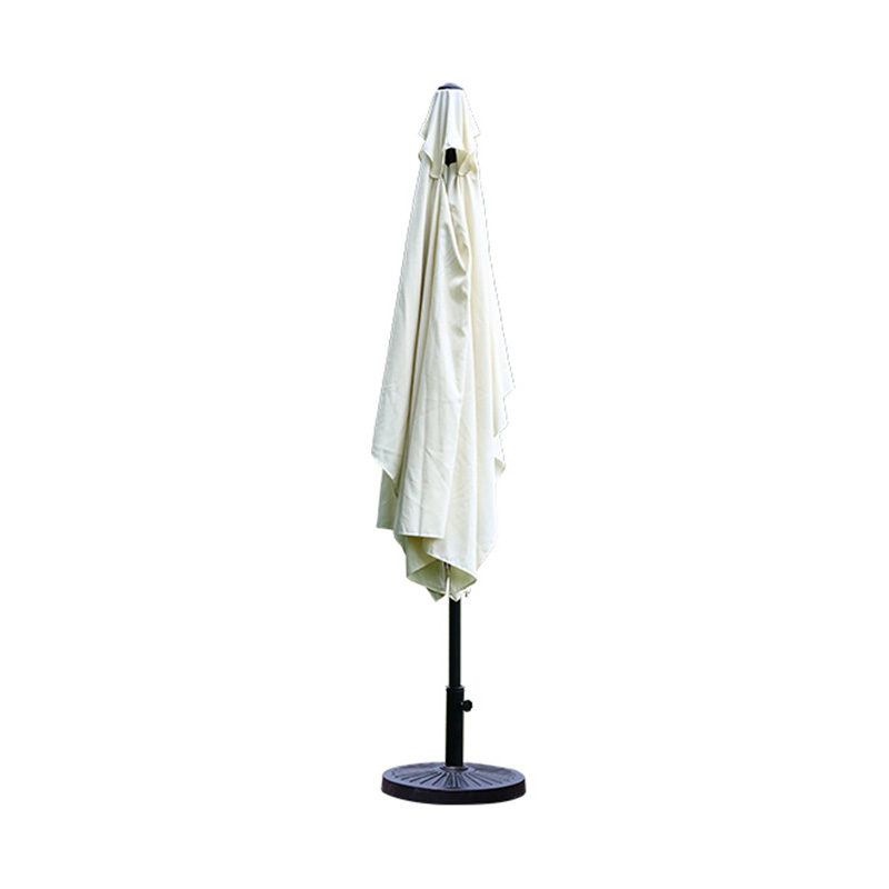 Steel Market Umbrella With Crank Steel Market Umbrella With Crank