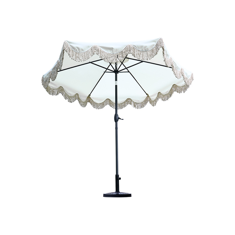 2.7m Aluminum Market Umbrella With Crank,With Auto Tilt.