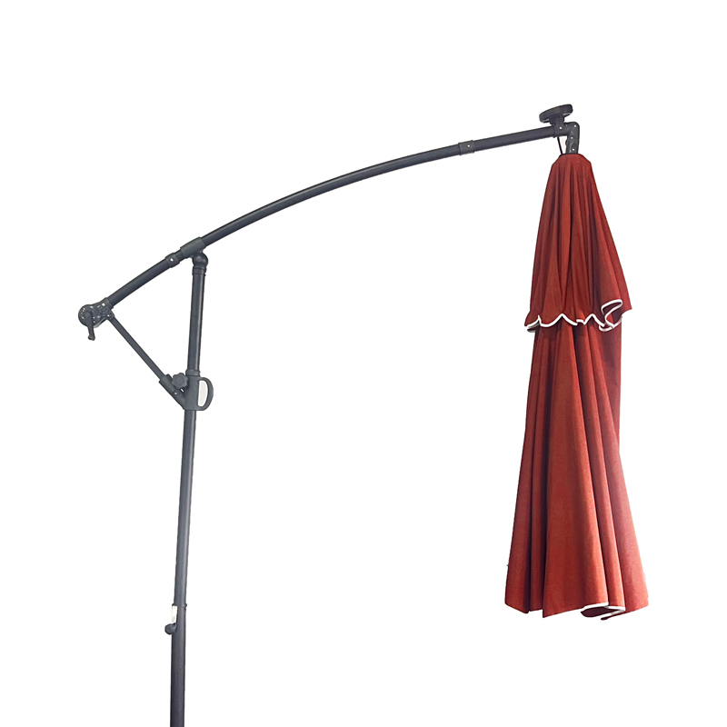 Banana Umbrella With Double-Top, With LED Light